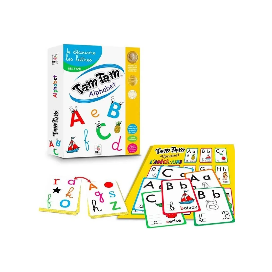 Tam Tam Coffret Alphabet je découvre les lettres