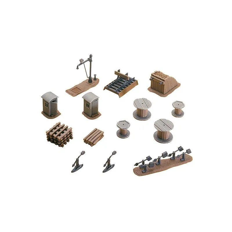 Accessoires ferroviaires : pare-chocs, traverses... FALLER 120141