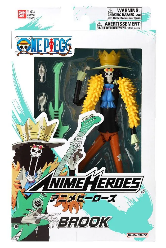 ANIME HEROS  FIGURINE 17CM BROOK ONE PIECE