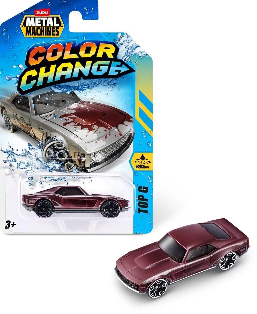 METAL MACHINES - PACK 1 DIE-CAST CAR - COLOR CHANGE