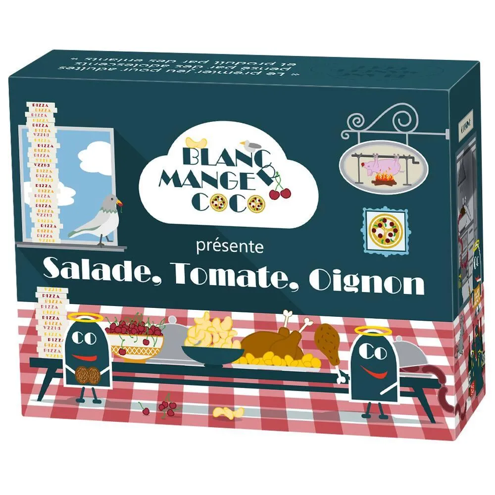 BLANC-MANGER COCO - SALADE TOMATE OIGNON