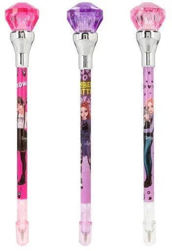 TOPMODEL STYLO A BILLE AVEC LUMIERE REBEL KITTY