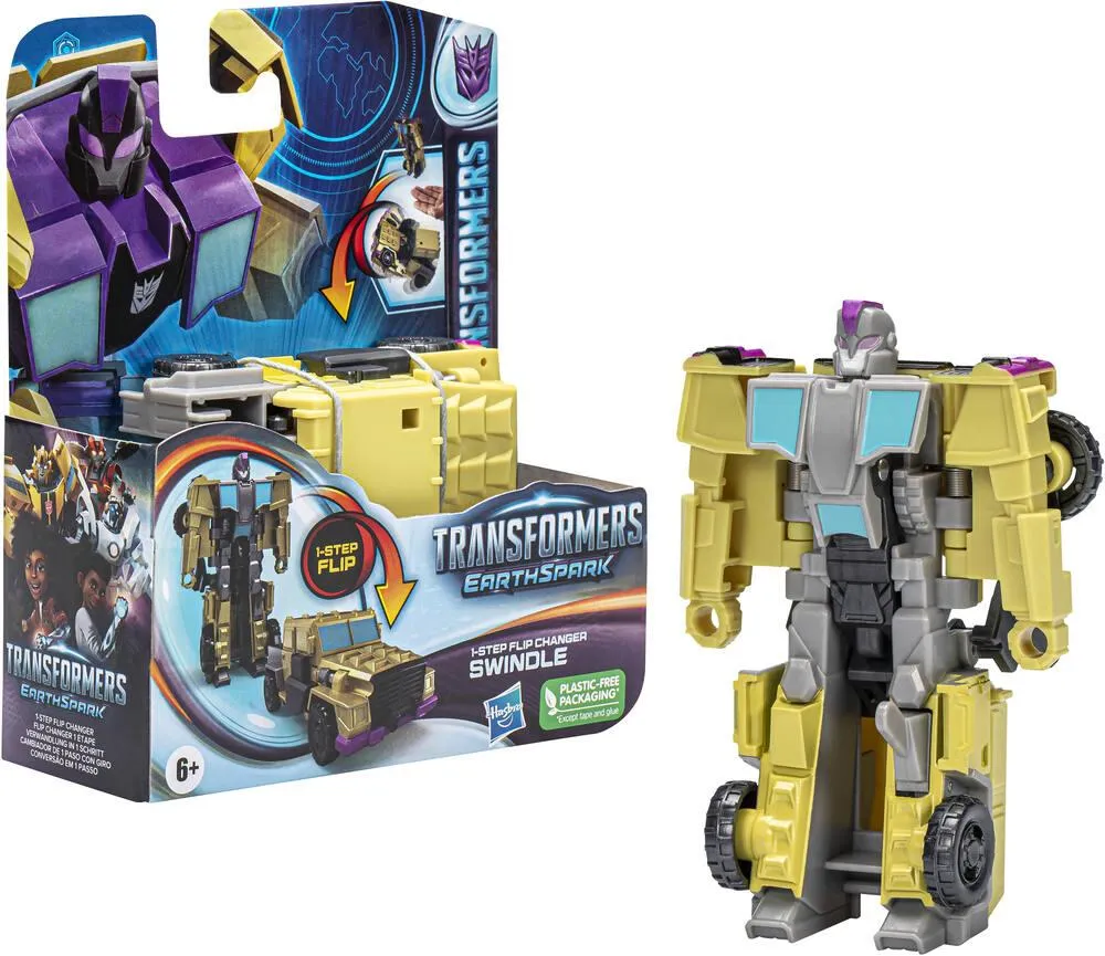 TRANSFORMERS EARTHSPARK 1 STEP FLIP SWINDLE