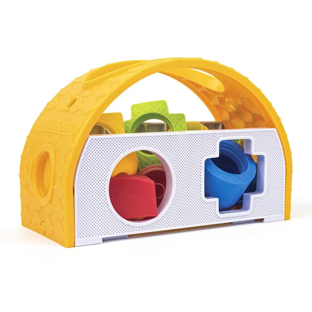 MONTESSORI - BOITE A FORMES -JEU DE BALANCE - 16 PIECES