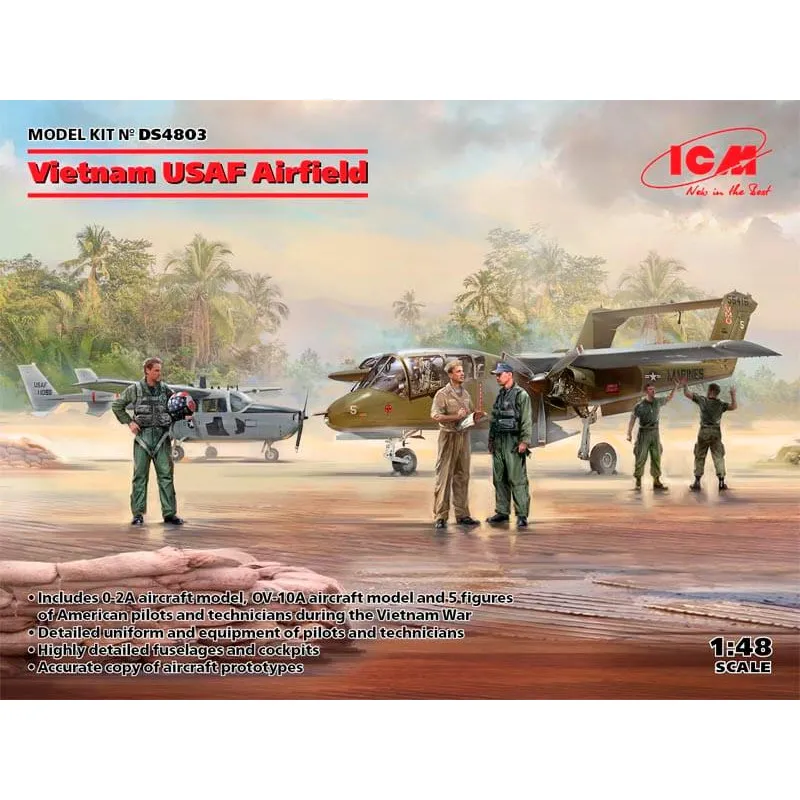 Aérodrome de l’USAF, Vietnam. ICM DS4803