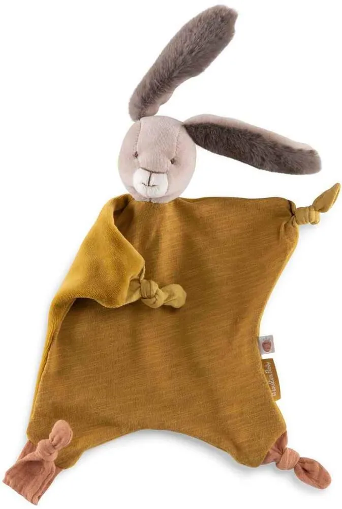 DOUDOU LAPIN OCRE TROIS PETITS LAPINS