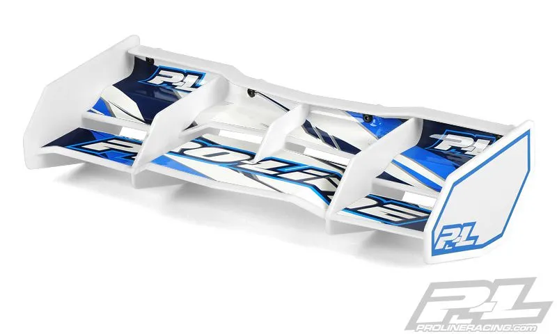 AILERON PROLINE 1/8TH TRIFECTA WHITE WING FOR BUGGY OR TRUGGY - PL6249-04
