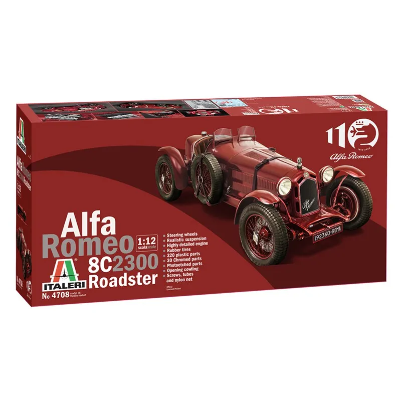 Alfa Romeo 8C 2300 Roadster. ITALERI 4708