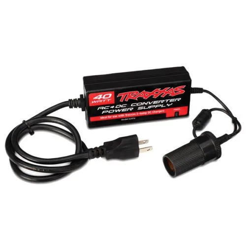 Traxxas Alimentation 220V-12V 40W Prise AC - 2976G