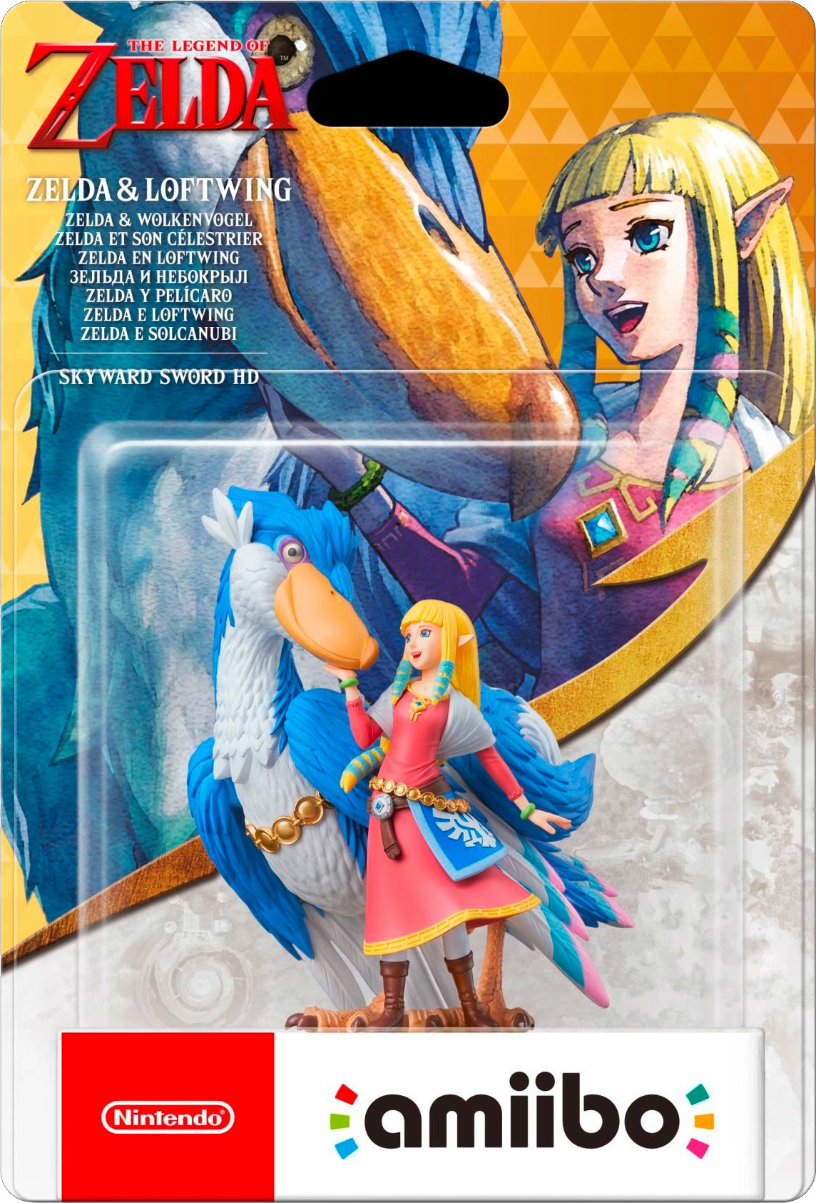 Amiibo Zelda et son Célestrier The Legend Of Zelda : Skyward Sword HD