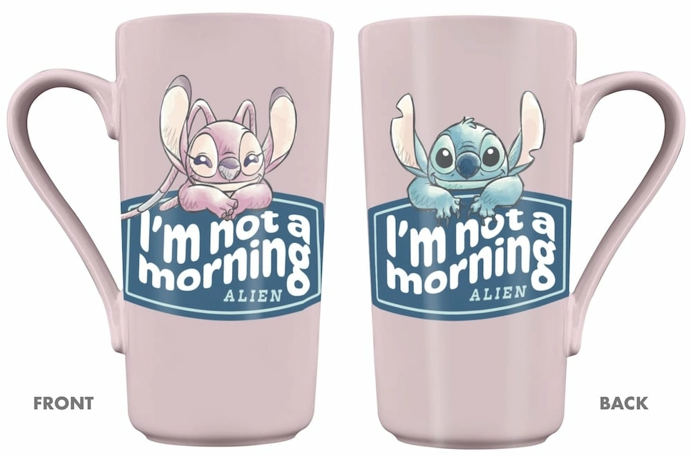 Angel - i'm not a morning alien - mug latte 470ml