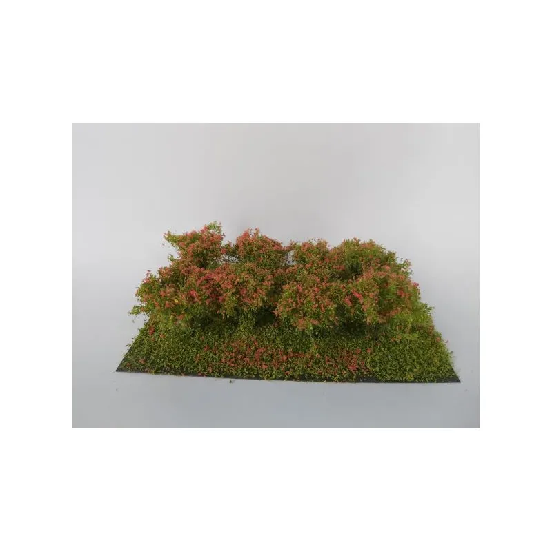 Arbustes, fleurs rouges. MININATUR - SILHOUETTE 252-27