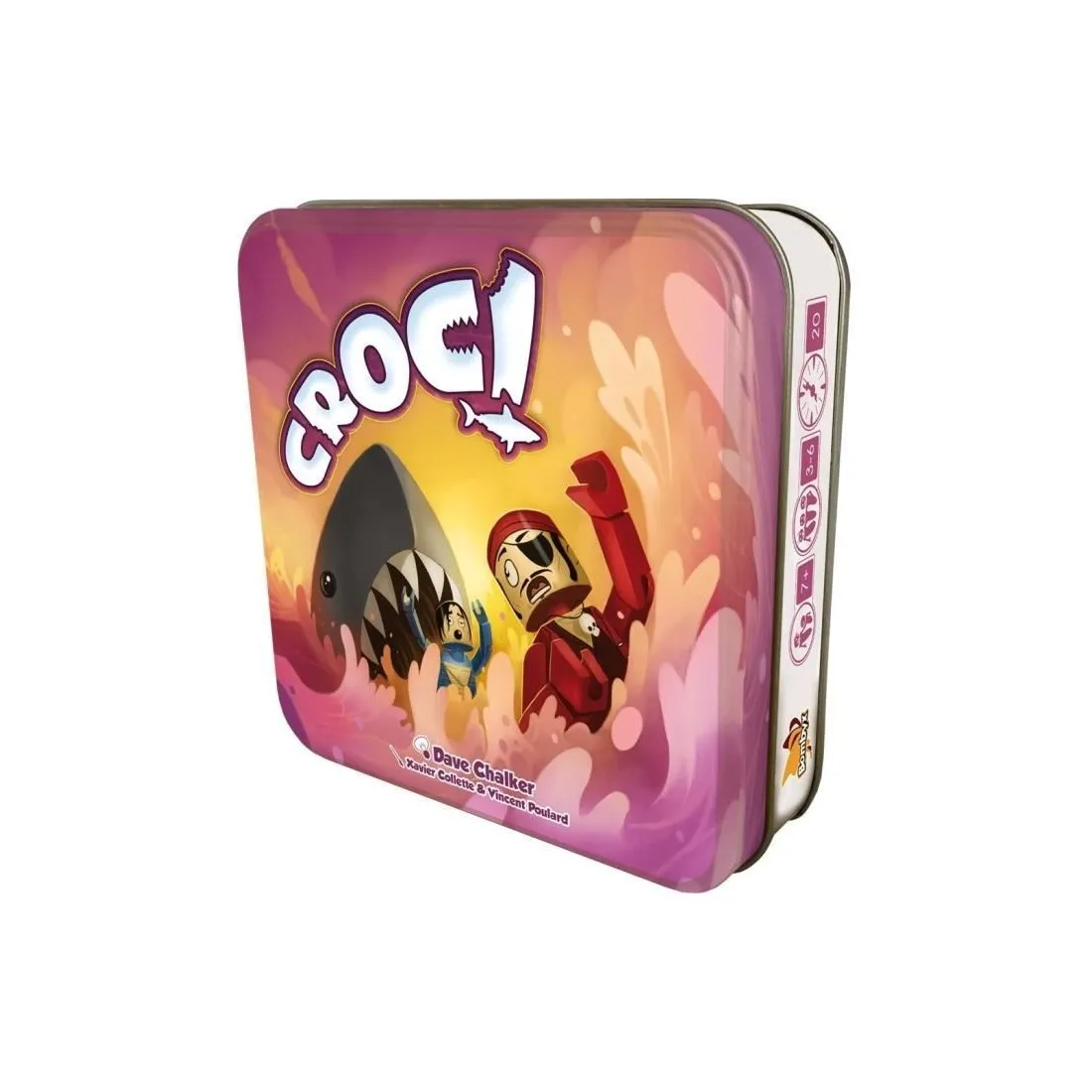 Croc ! - Jeu de cartes bluff stratégie et prise de risques - Bombyx - Asmodee