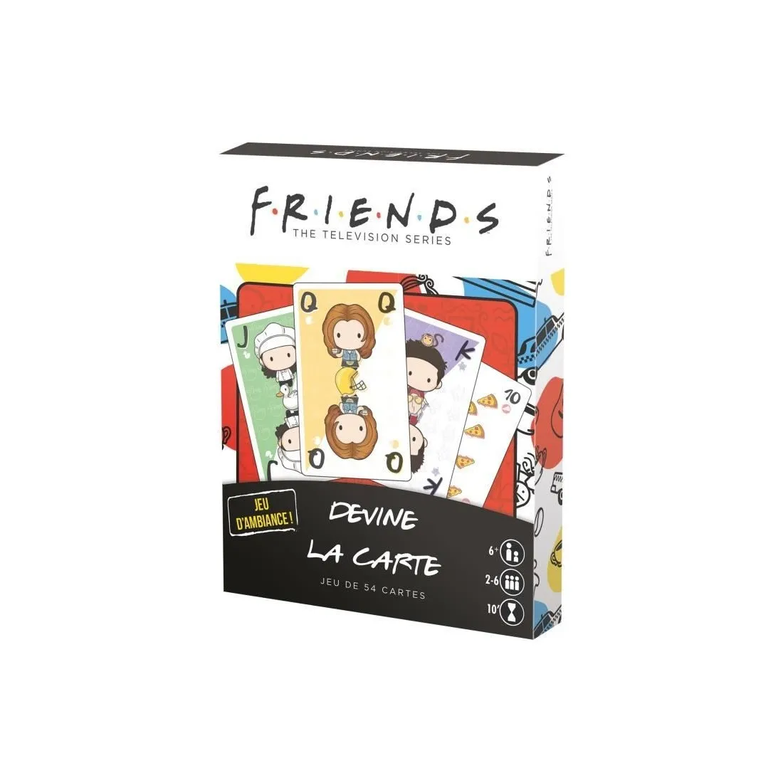 Devine la Carte : Friends - Jeu d'ambiance - Asmodee