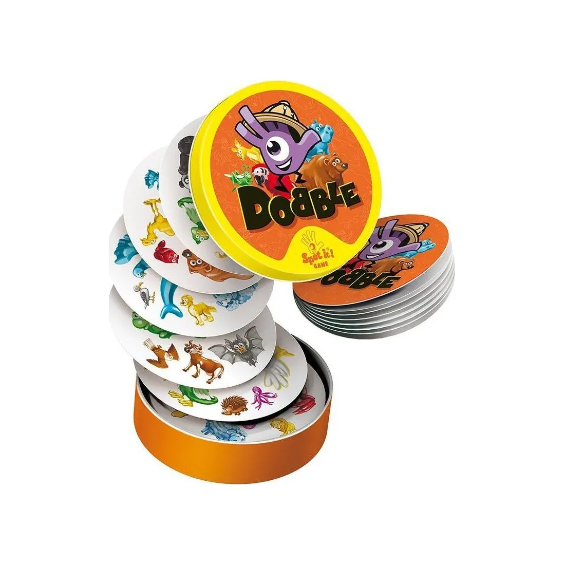Dobble Animaux - Jeux de société pour enfants - Asmodée Zygomatic