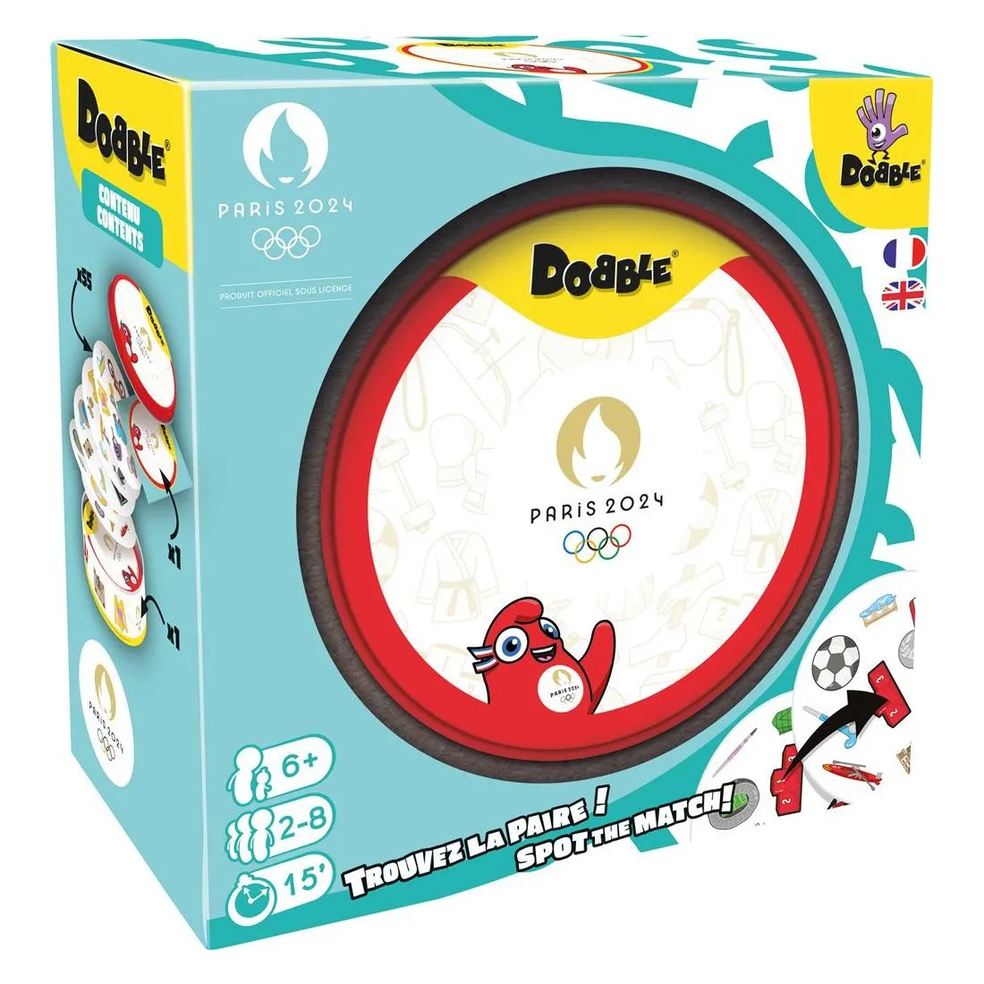 Dobble : Jeux Olympiques Paris 2024 - Eco Sleeve