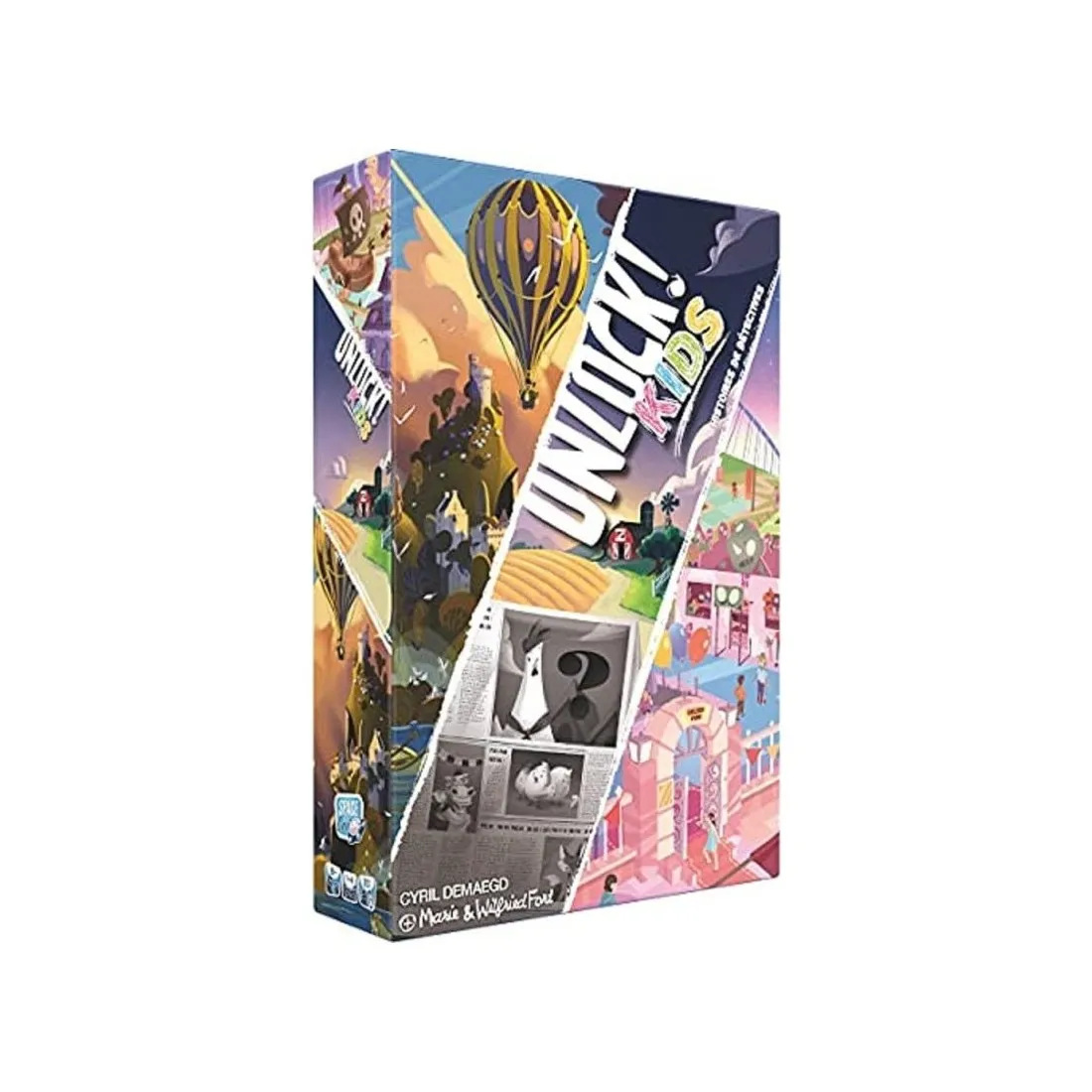 Jeu de société - Escape Game Enfant - Unlock Kids Histoires de Détectives