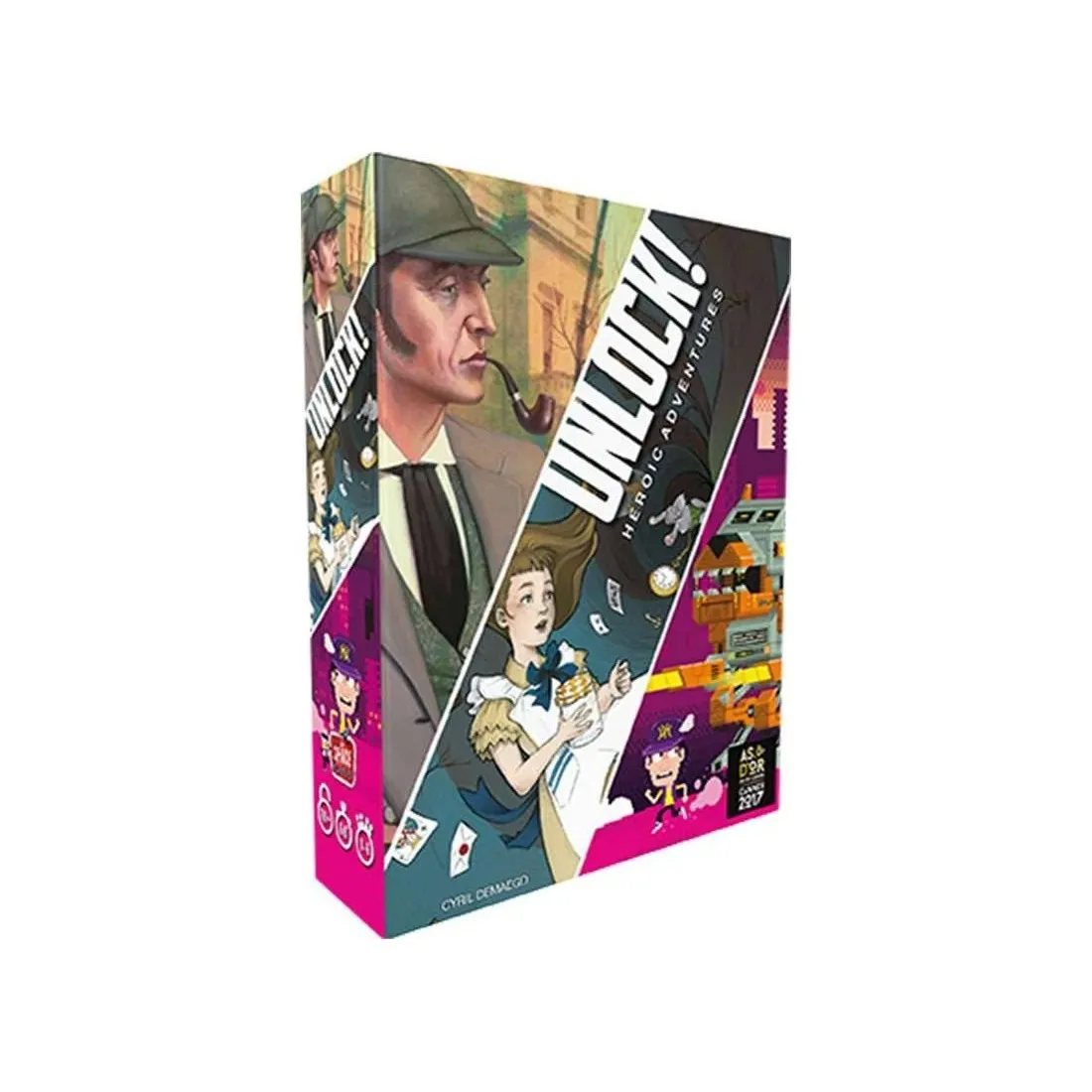 Jeu de société Escape Game - Unlock Heroic Adventures - Space Cowboys