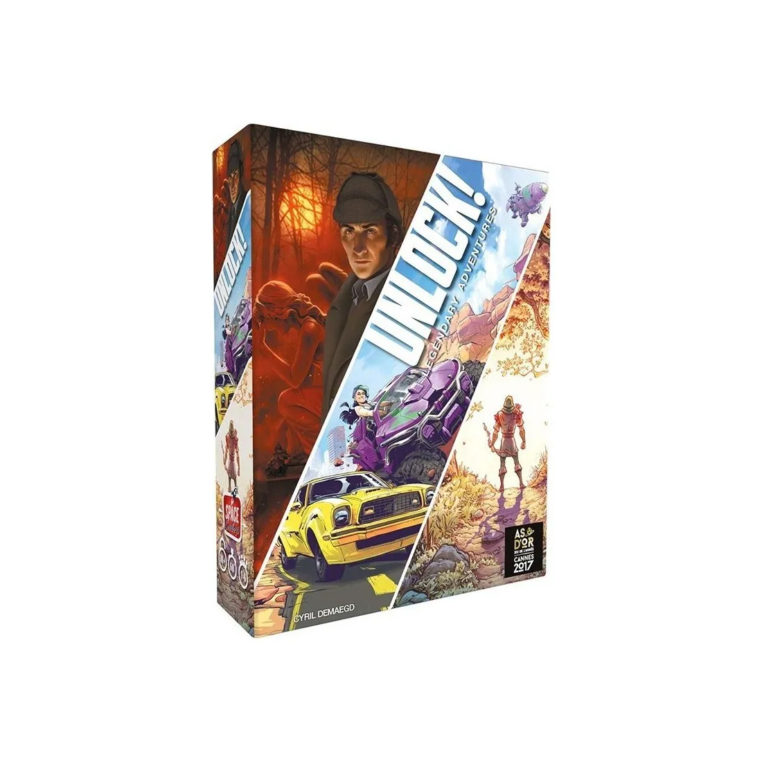 Jeu de société Escape Game - Unlock Legendary Adventures - Space Cowboys