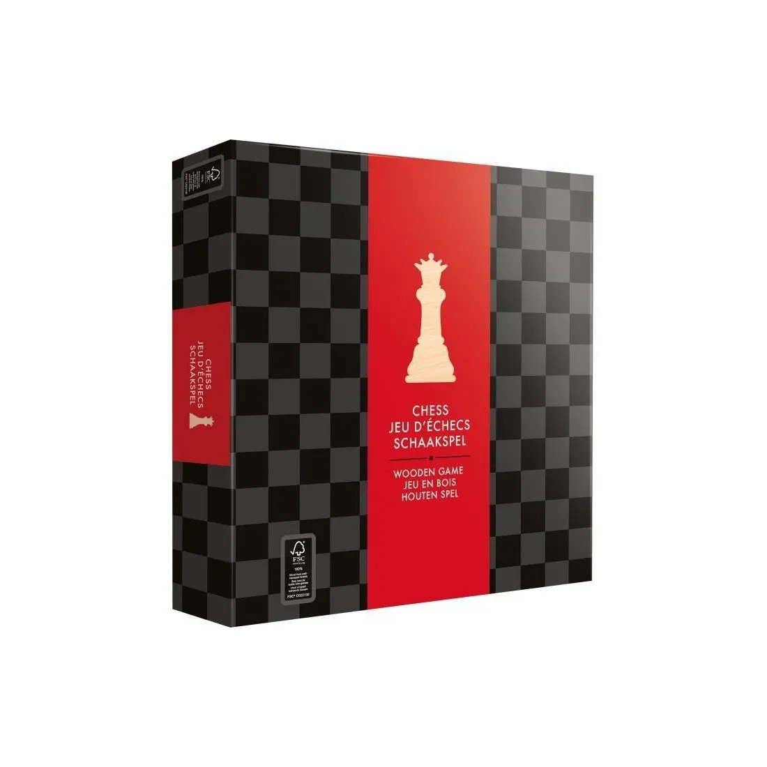 Jeu d'echecs Deluxe - Echiquier et pièces de qualité