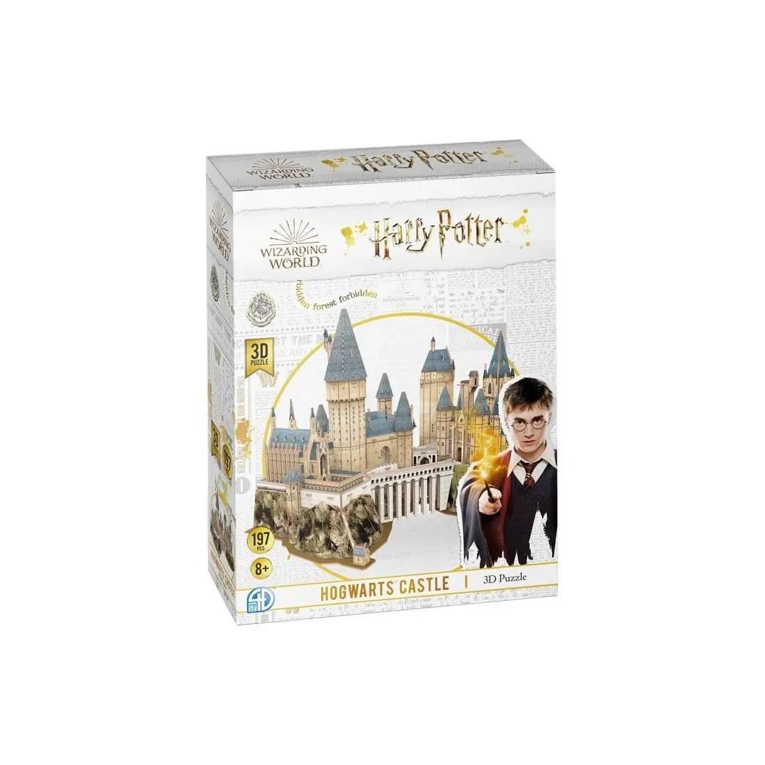 Puzzle 3D Harry Potter - Le Château de Poudlard - 197 pièces