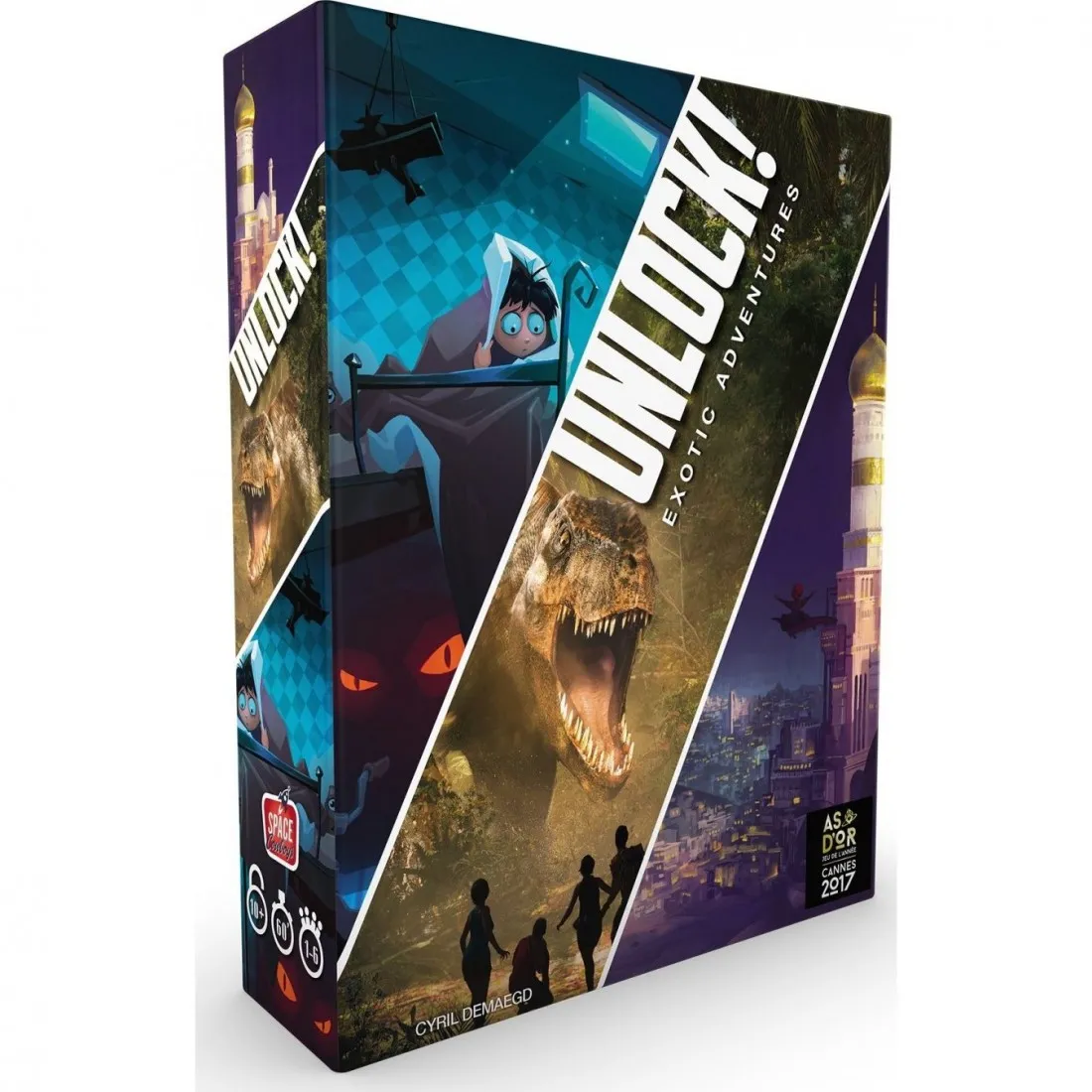 Jeu de société Escape Game - Unlock 4 Exotic Adventures - Space Cowboys