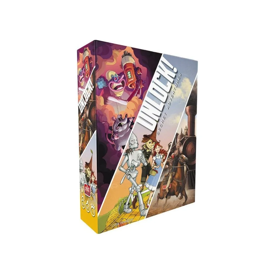 Escape Game Unlock Secret Adventures - Jeu de Société - Space Cowboys