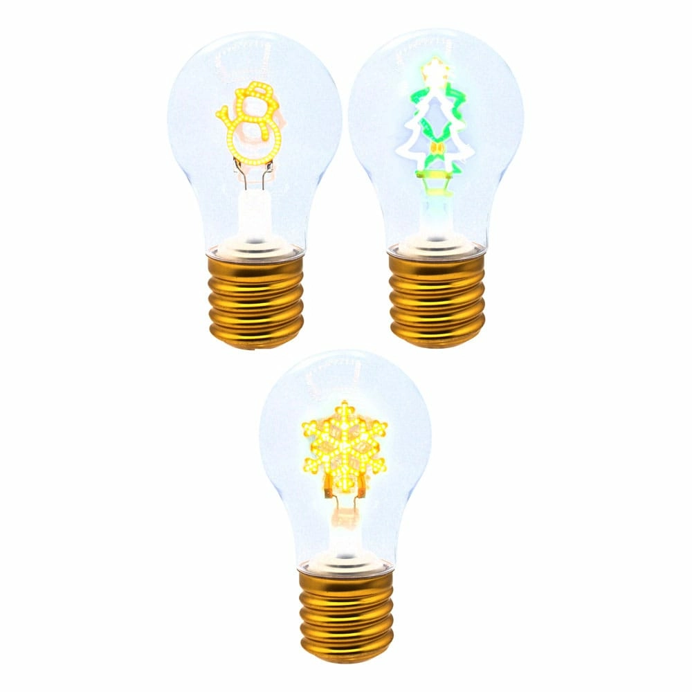 Assortiment lampes de noël ampoules led (12)