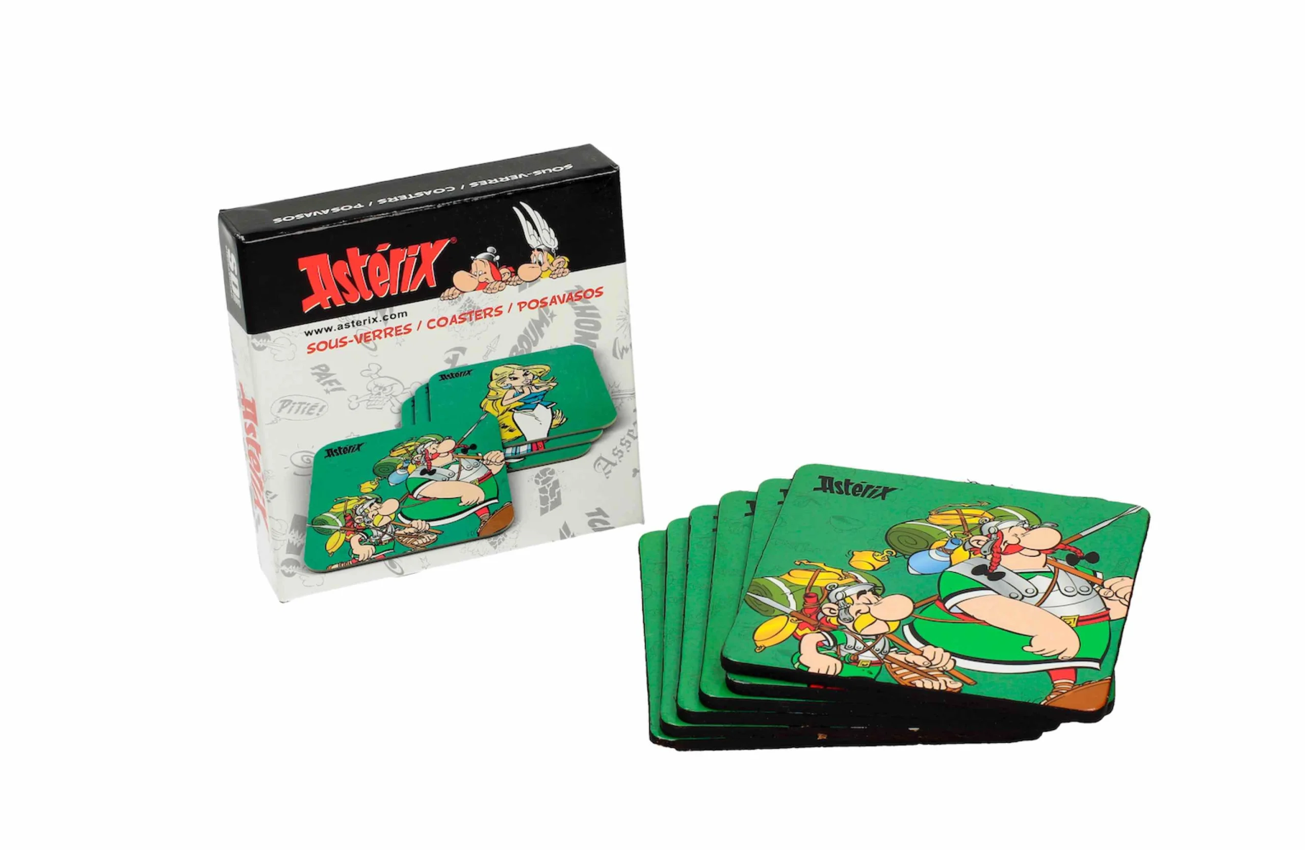 Asterix - legionnaire - 6 sous-verres 10x10x3cm""