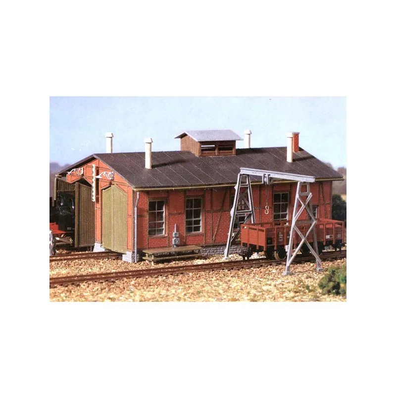 Atelier de réparation de locomotives. AUHAGEN 11355