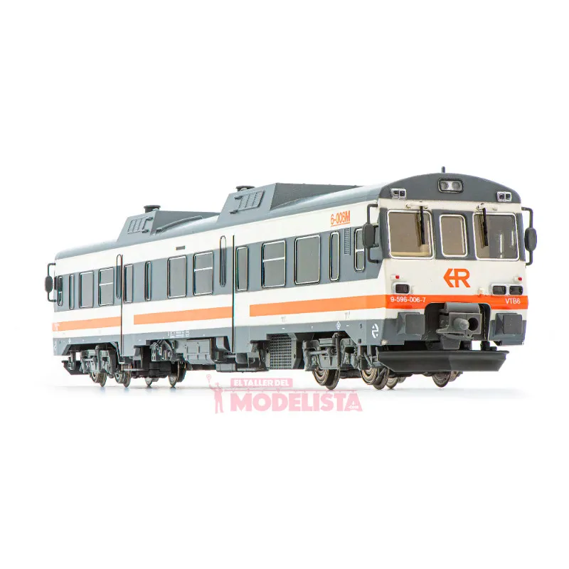 Autorail diesel « Tamagochi », 9-596-003-4. Régional. RENFE. ELECTROTREN HE2500B