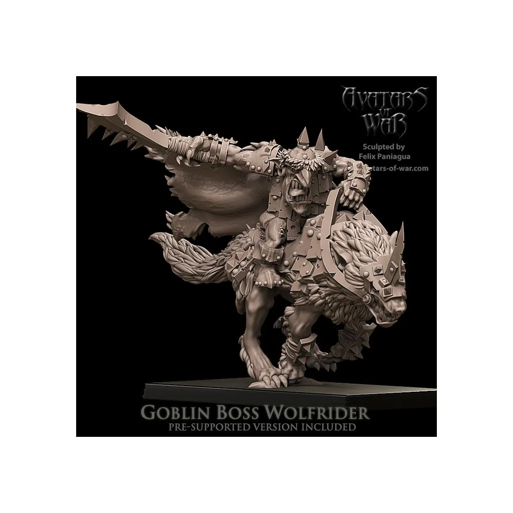 Avatars Of War - Gobelin sur loup 1