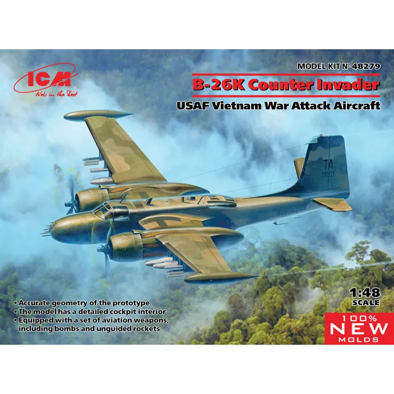 B-26K Counter Invader. ICM 48279