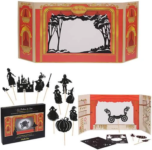 THEATRE EN CARTON ET SES OMBRES LES PETITES MERVEILLES