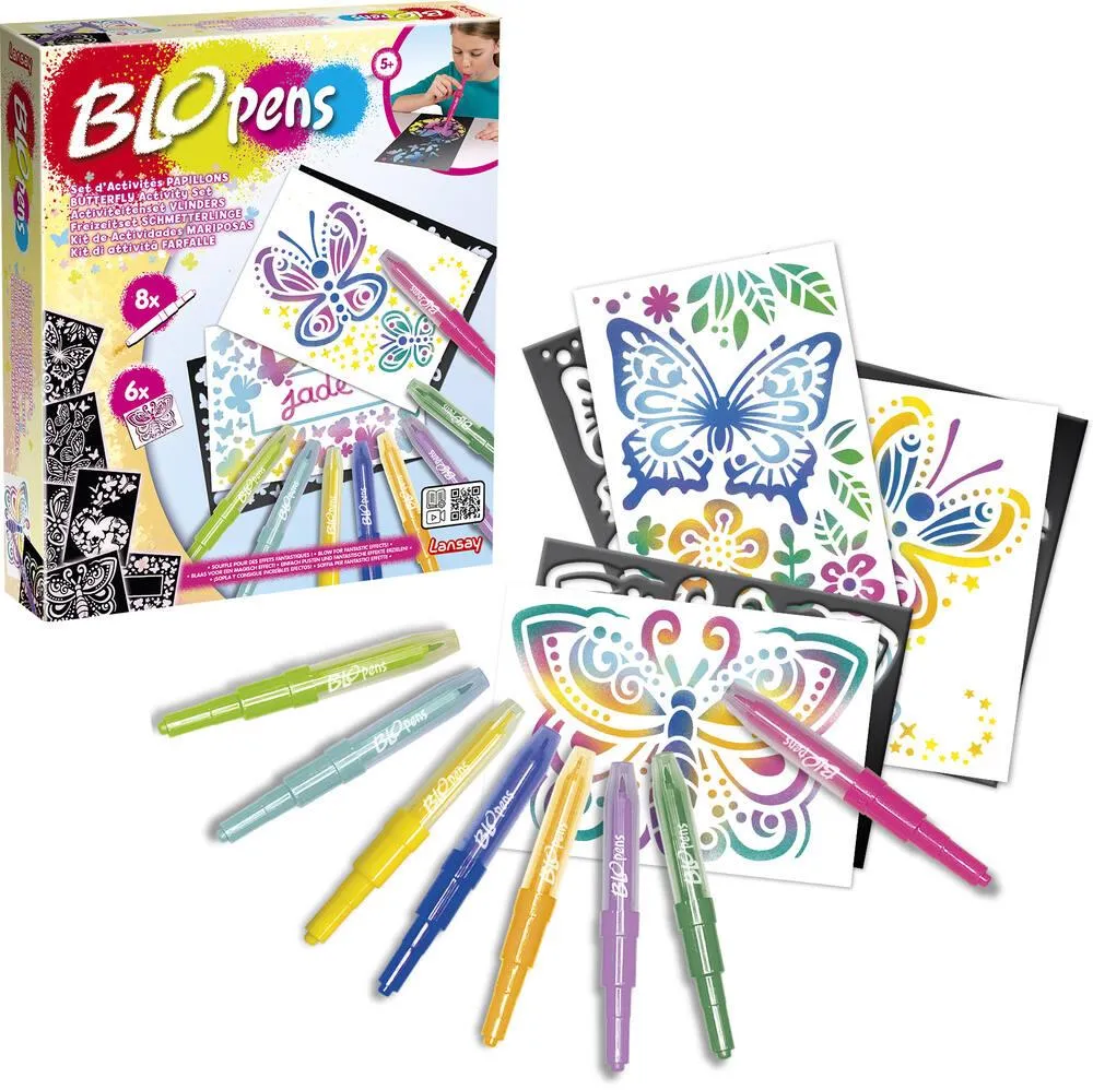 BLOPENS SET D'ACTIVITES PAPILLONS