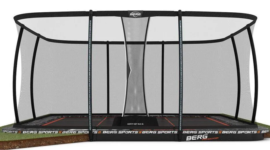 BERG SPORTS ULTIM PRO BOUNCER FLATGROUND 5X5  SAFETY NET XL