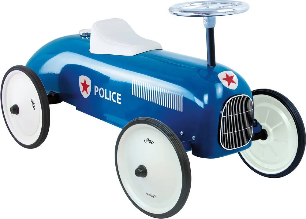PORTEUR VOITURE VINTAGE POLICE