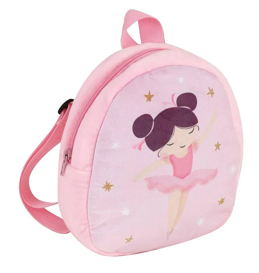 BALLERINE PELUCHE SAC A DOS 23CM