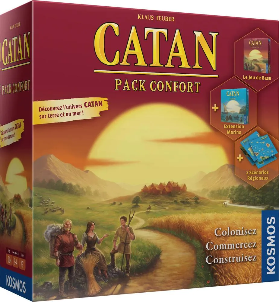 CATAN : PACK CONFORT