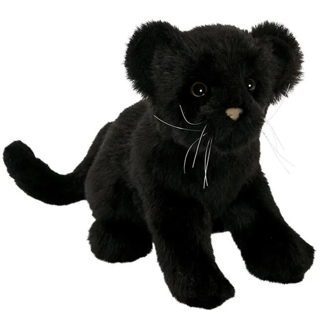 PELUCHE PANTHÈRE NOIRE BÉBÉ 18 CM