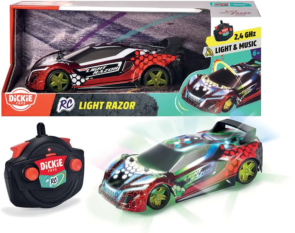 DICKIE LIGHT RAZOR VOITURE RADIOCOMMANDE