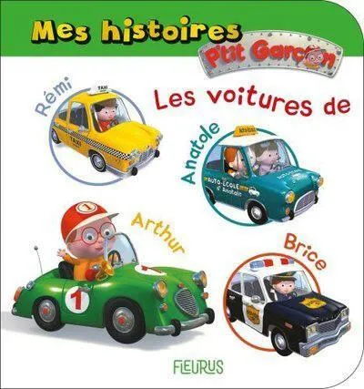 FLEURUS MES HISTOIRES P'TIT GARCON - LES VOITURES