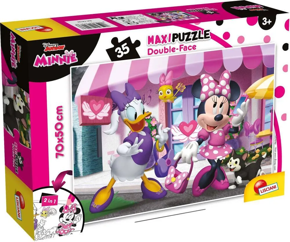 DISNEY MINNIE PUZZLE 35 PIECES 2 EN 1