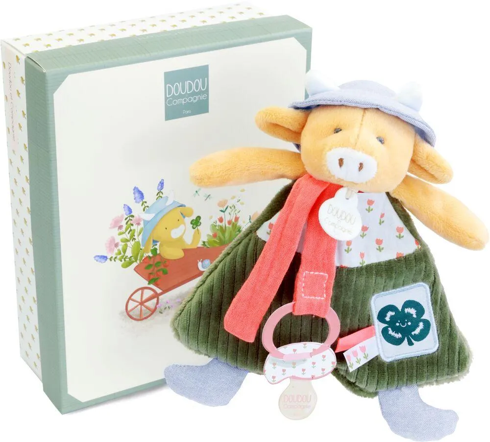 ANETH LA VACHE - DOUDOU ATTACHE-SUCETTE