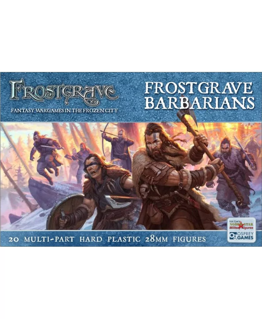 Frostgrave : Barbares de Frostgrave (X20 - Plastique)