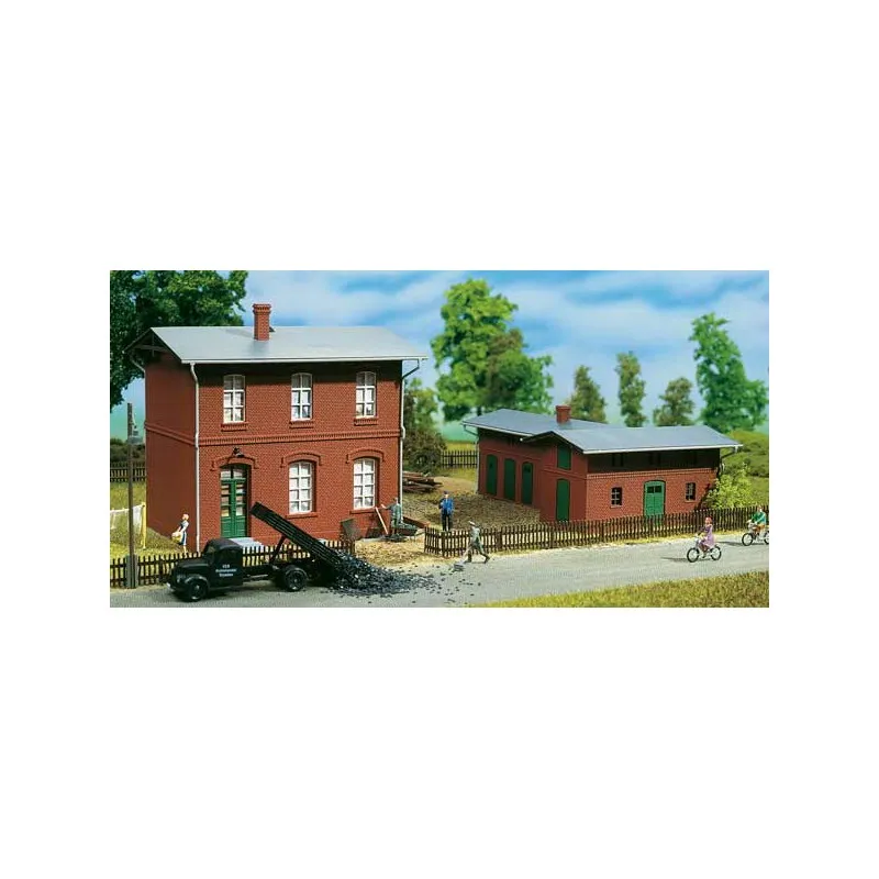 Bâtiment pour les conducteurs de train. AUHAGEN 11389