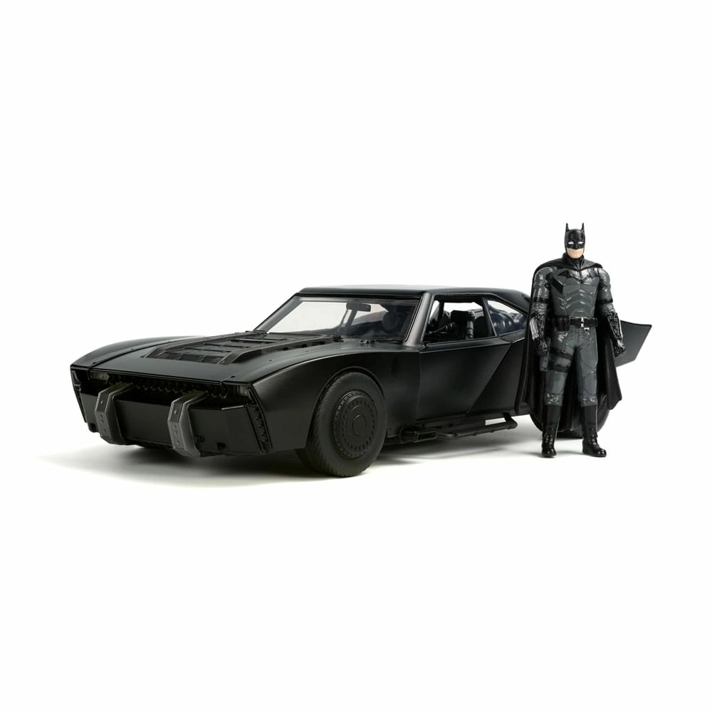 Batman 2022 1/18 hollywood rides 2022 batmobile métal avec figurine