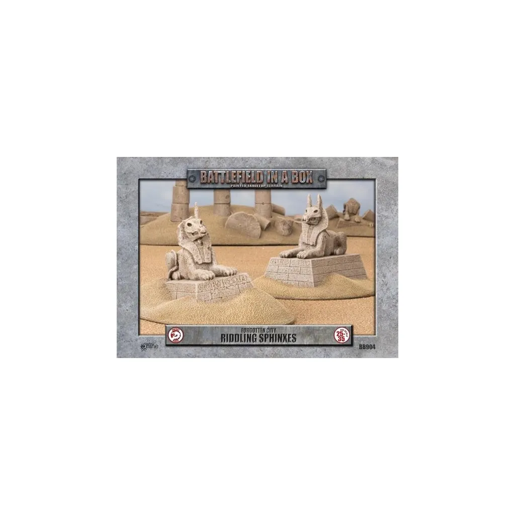 Battlefield in a Box: Forgotten City - Riddling Sphinxes