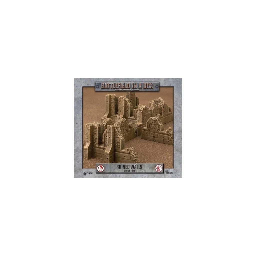 Battlefield in a Box: Sandstone - Walls