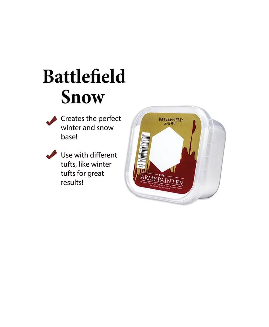 Army Painter : Flocage Effet Neige